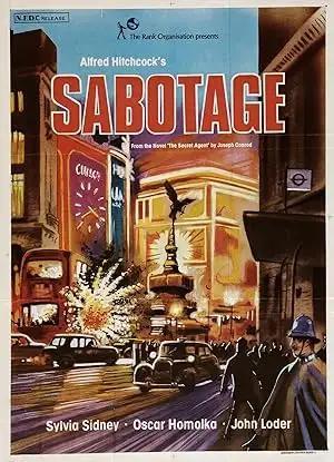 فيلم Sabotage 1936 مترجم - باهي فيلم